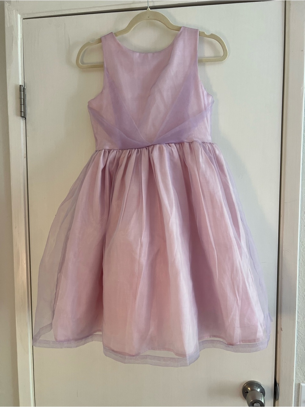 Janie and Jack Organza Tulle Dress Pink Lilac Size 12 NWT